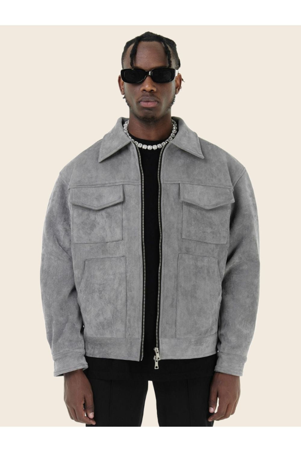 'Cargo' Graphic Jacket