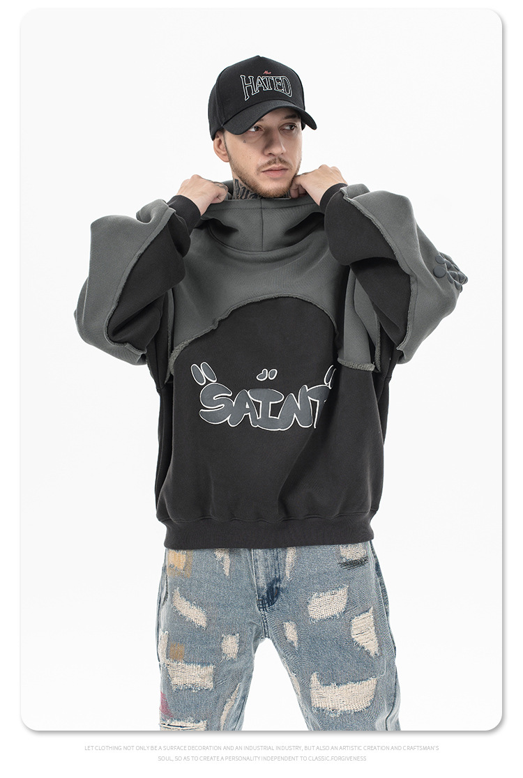 "SAINT" Oversized Sweatshirt