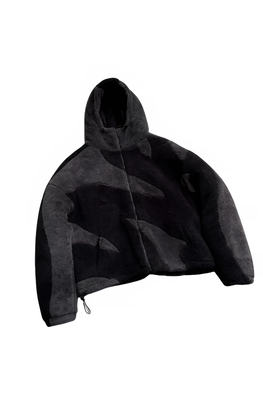 'Shadow Camo' Sherpa Hooded Jacket