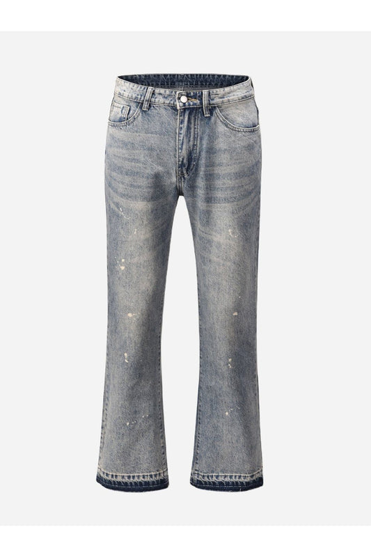 Jeans With Flared Design