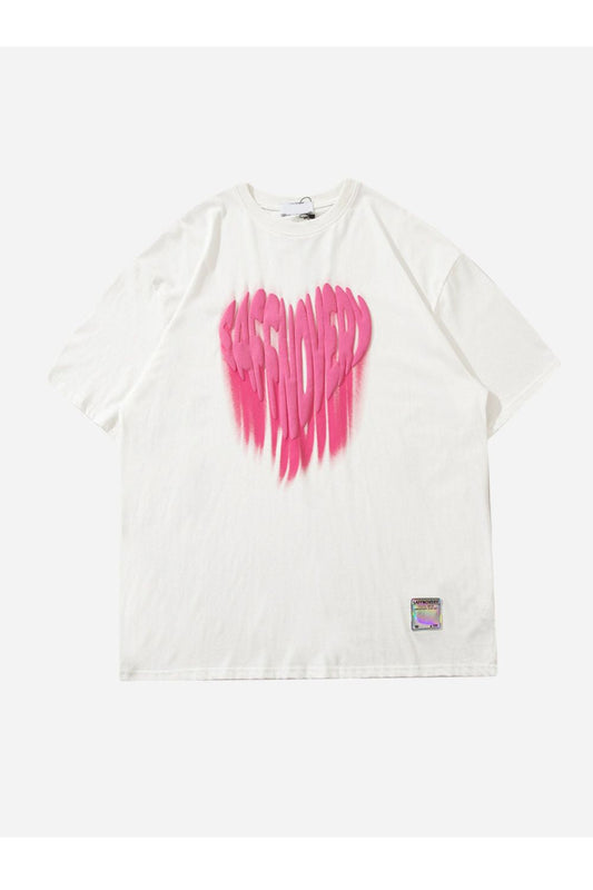 T Shirt with heart print