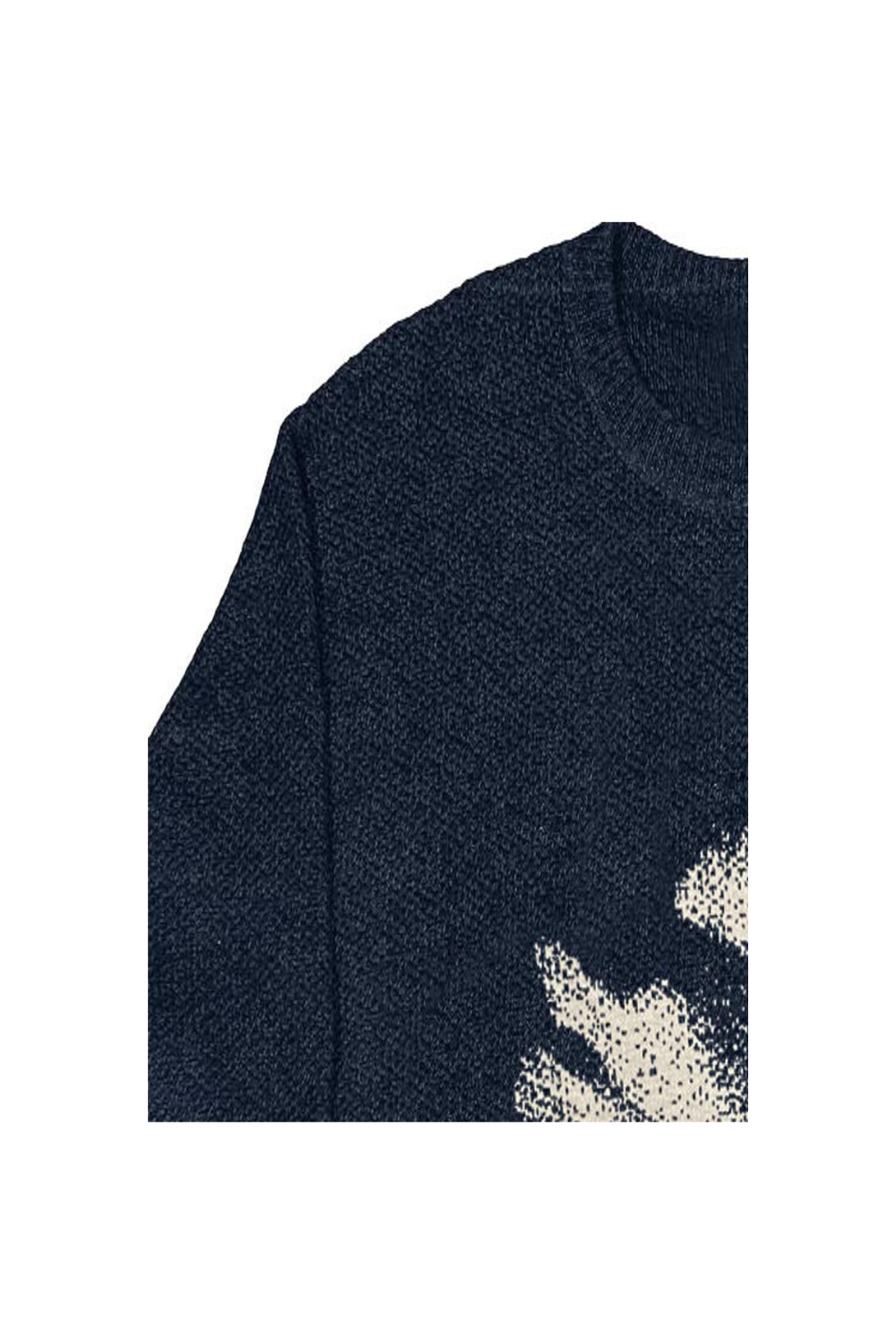 'Veiled Touch' Knit Sweater