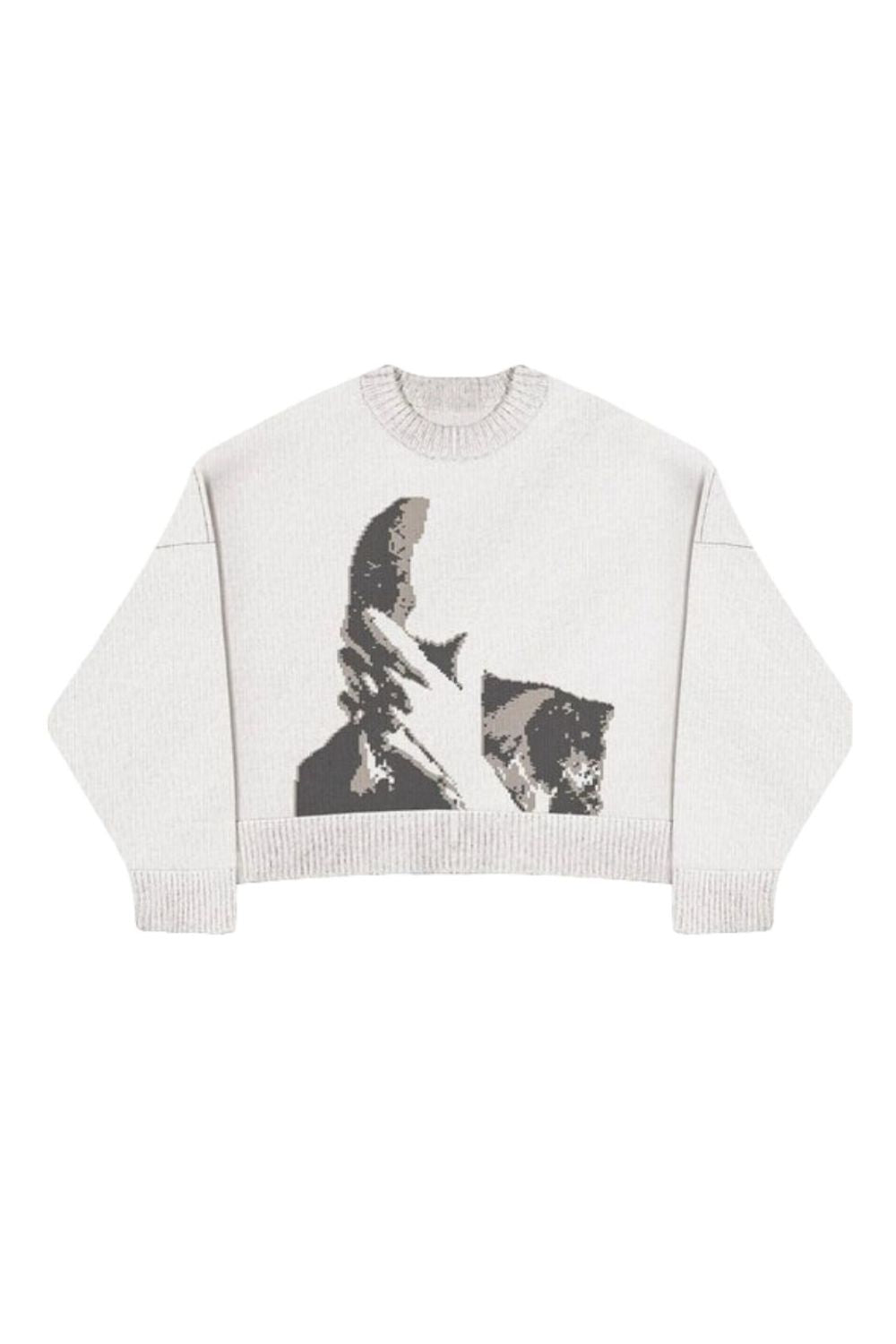 'No Regrets' Knitted Sweater