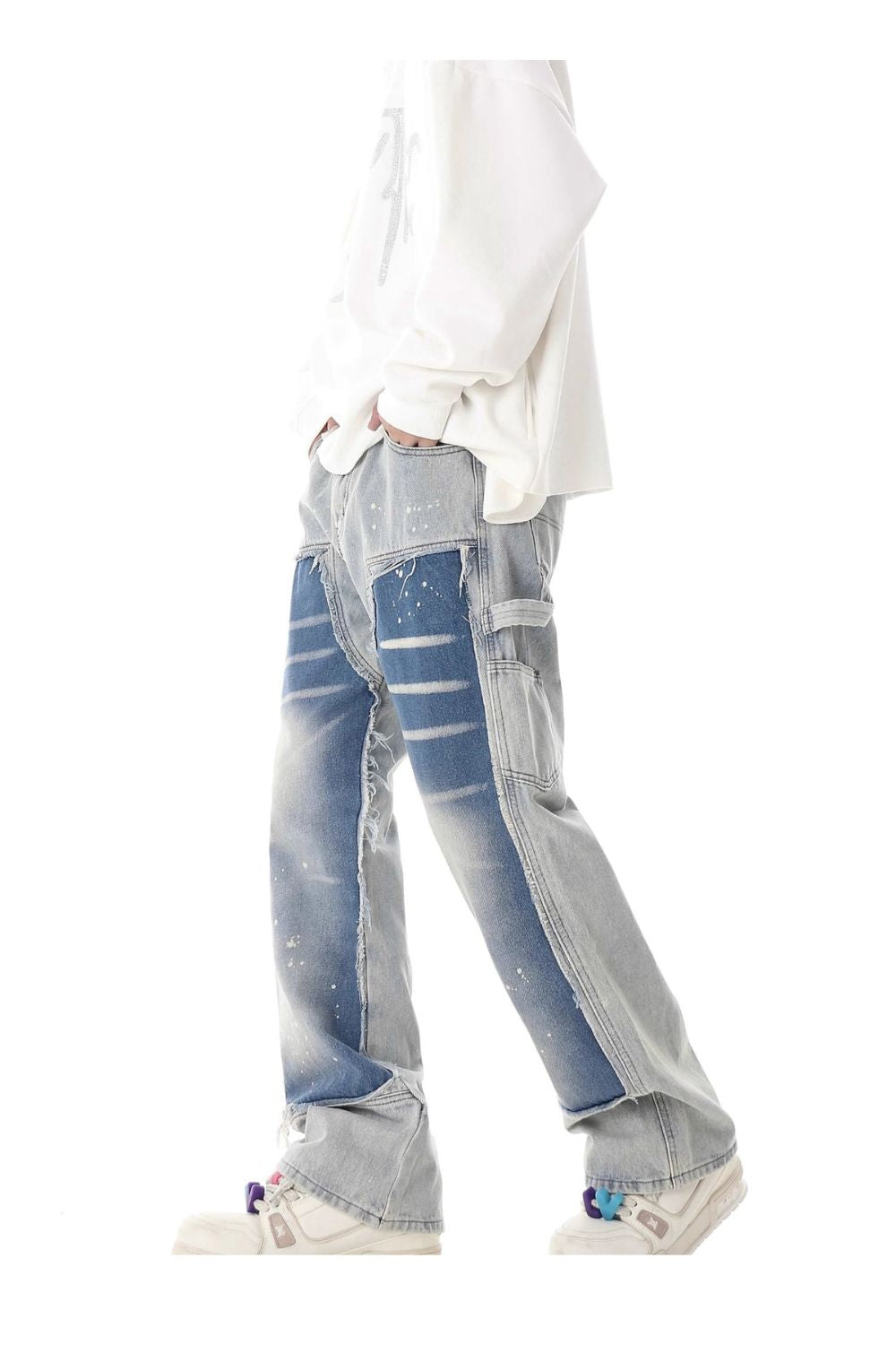 Jeans With Pant Design