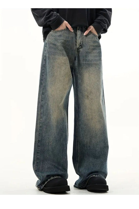 'Belong To The Street' Washed Baggy Jeans