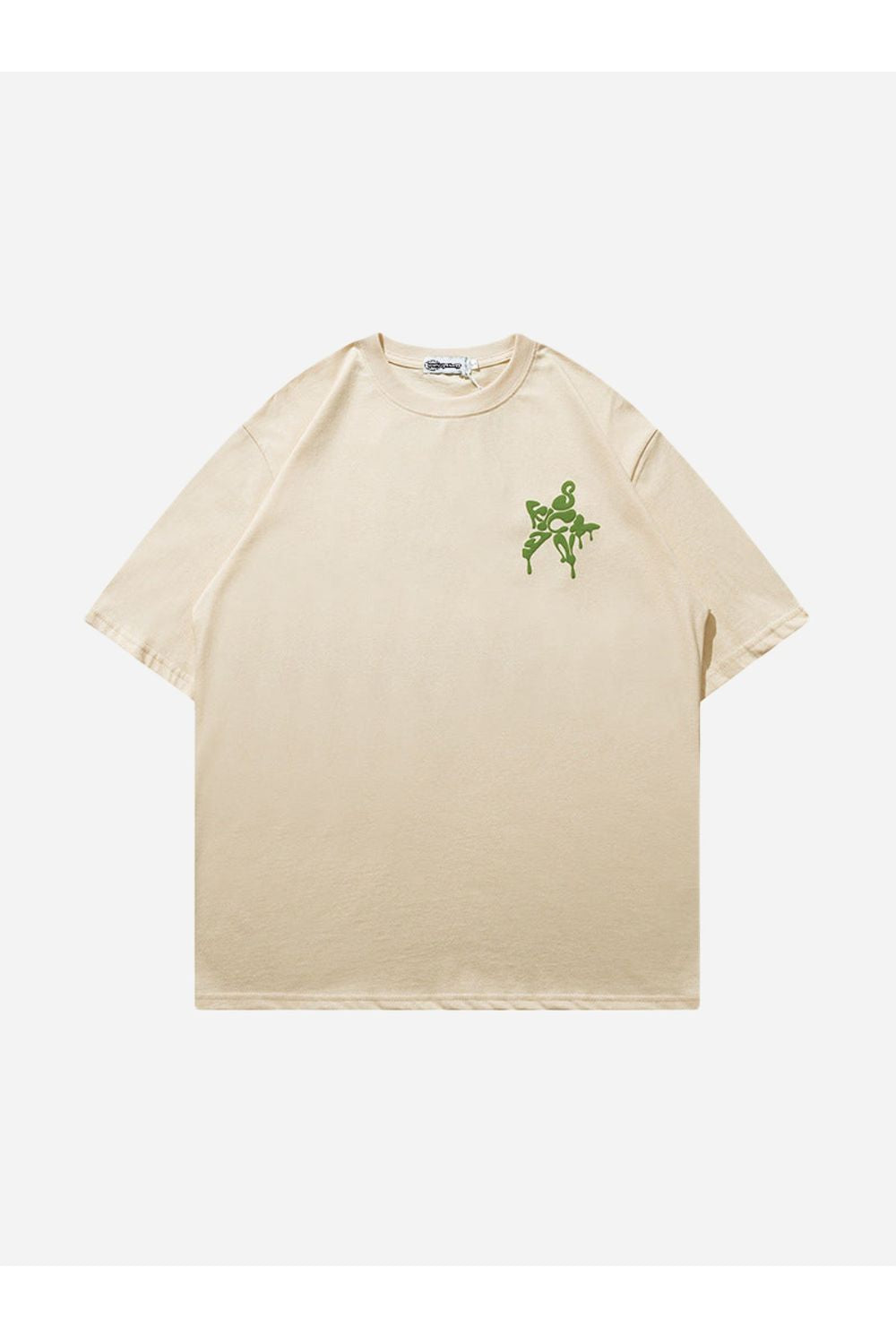 T-Shirt with puffer star print