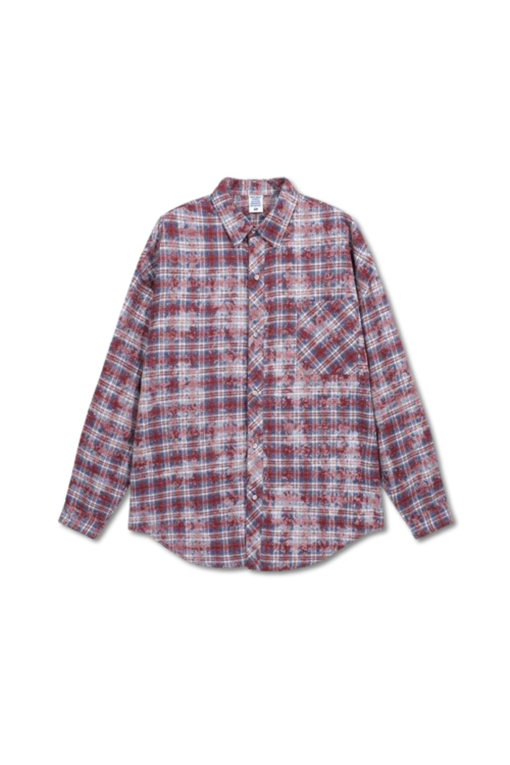 MyGarments - Brushed Check Oversized Shirts