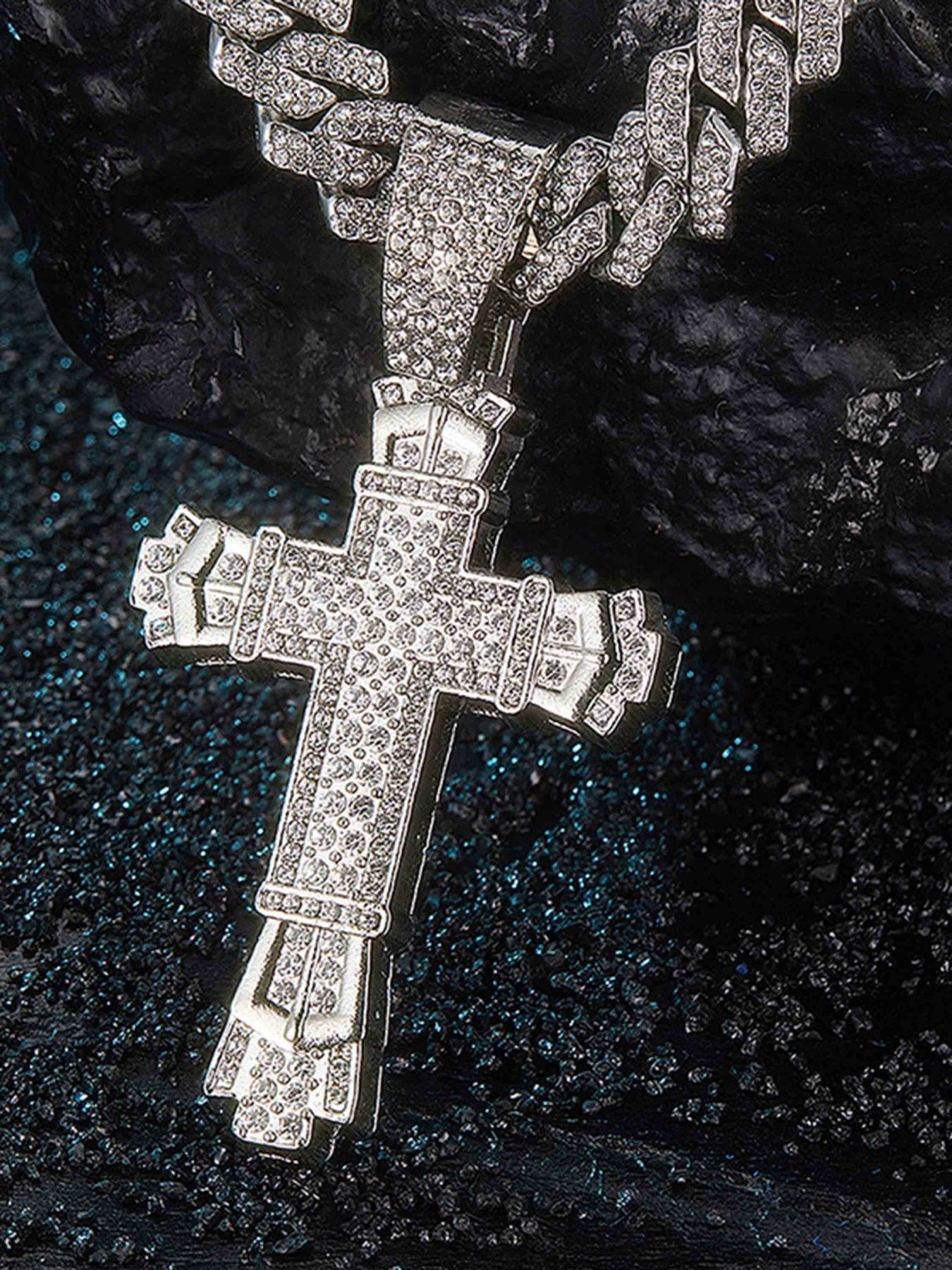 High Street Cross Necklace