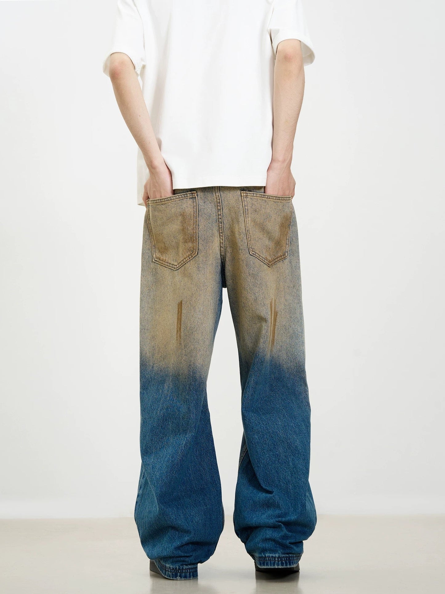 'Aurora' Retro Washed Patina Jeans