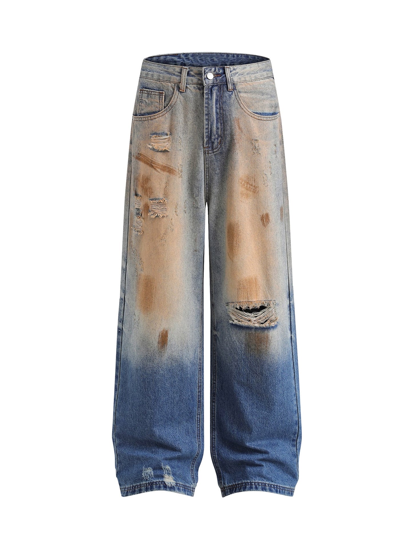 'Aurora' Retro Washed Patina Jeans