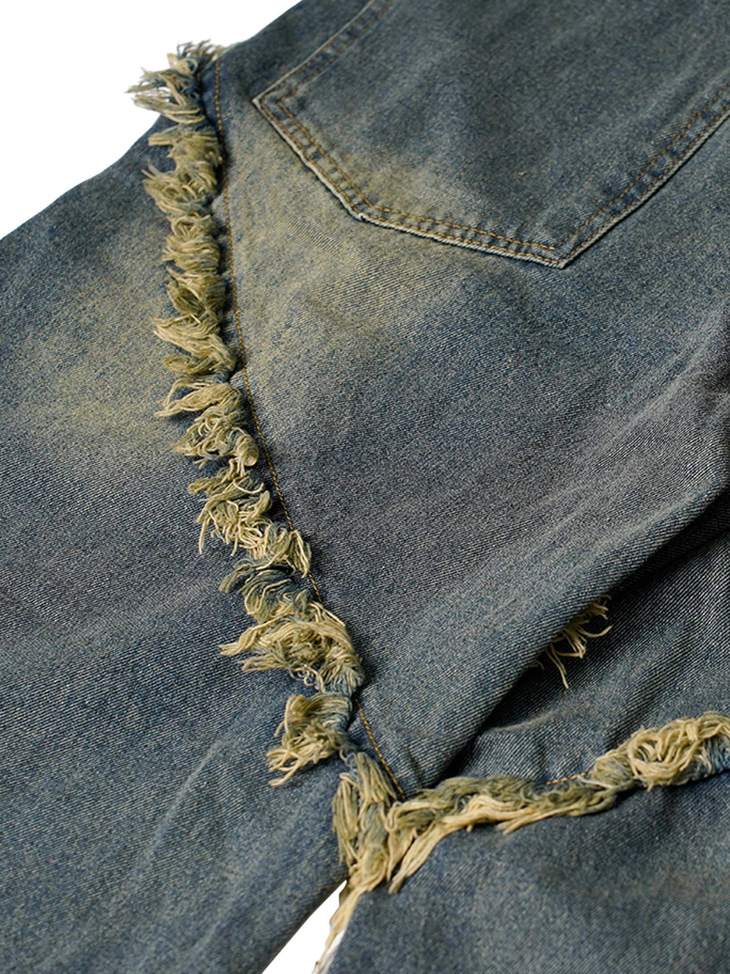 'Cascade' High Street Hip Hop Distressed Jeans