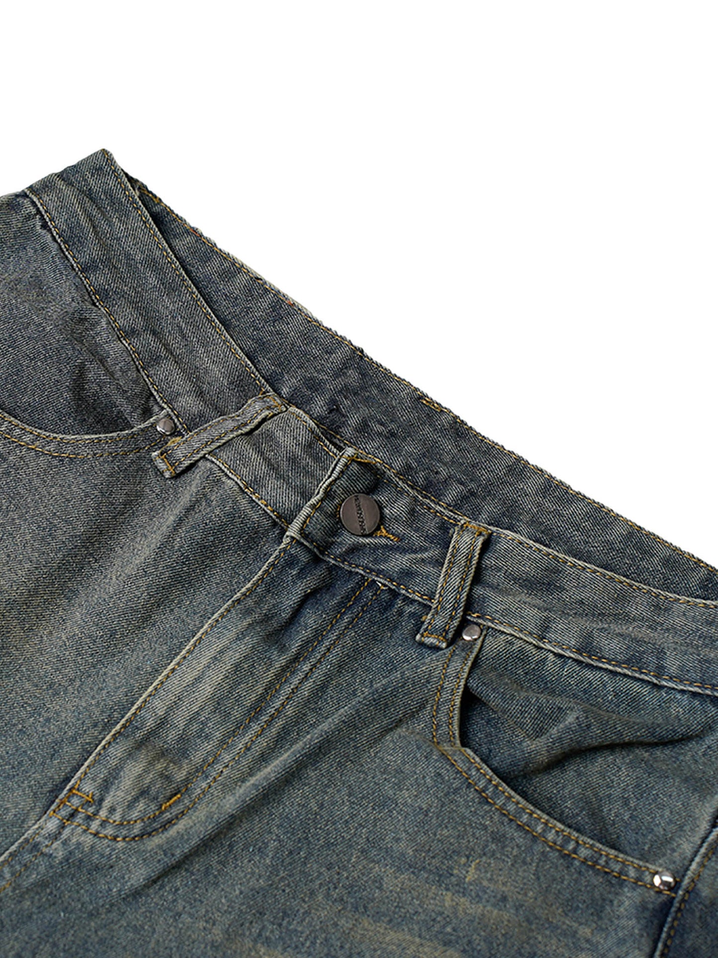 'Cascade' High Street Hip Hop Distressed Jeans